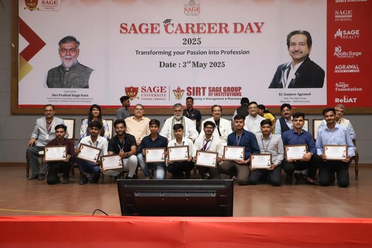 SAGE University Bhopal Career Day photo 160