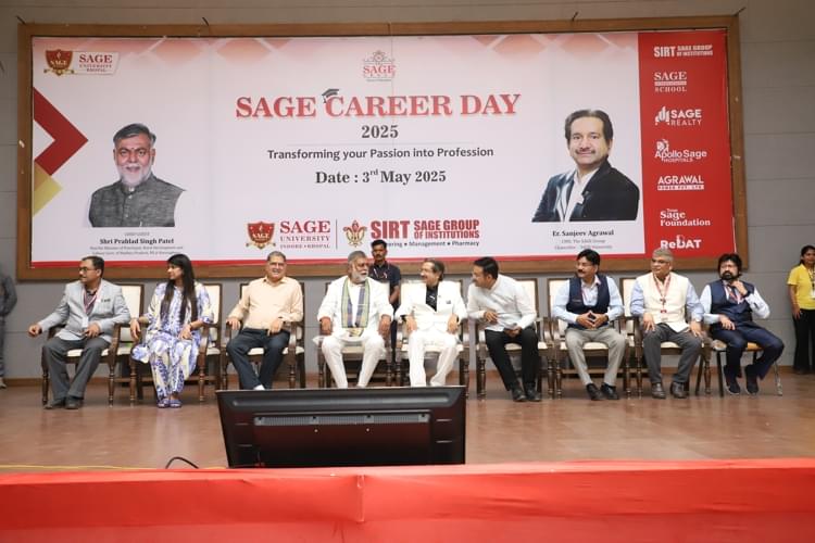SAGE University Bhopal Career Day photo 158