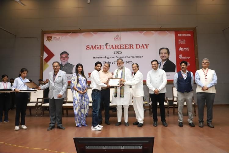 SAGE University Bhopal Career Day photo 164