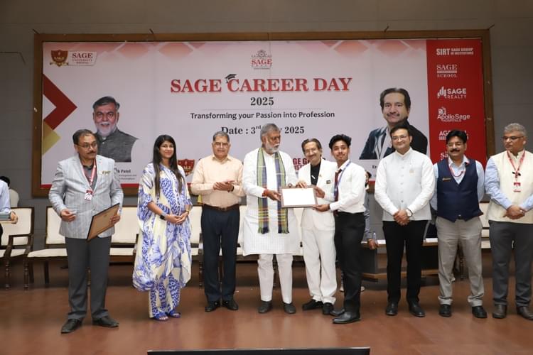 SAGE University Bhopal Career Day photo 172