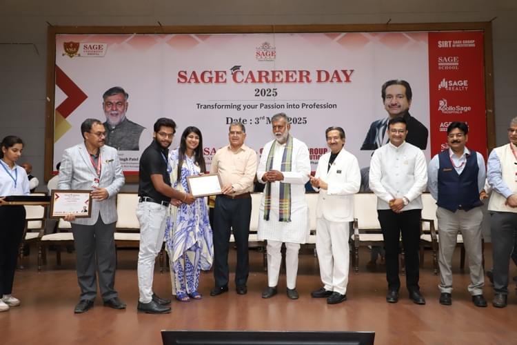 SAGE University Bhopal Career Day photo 171