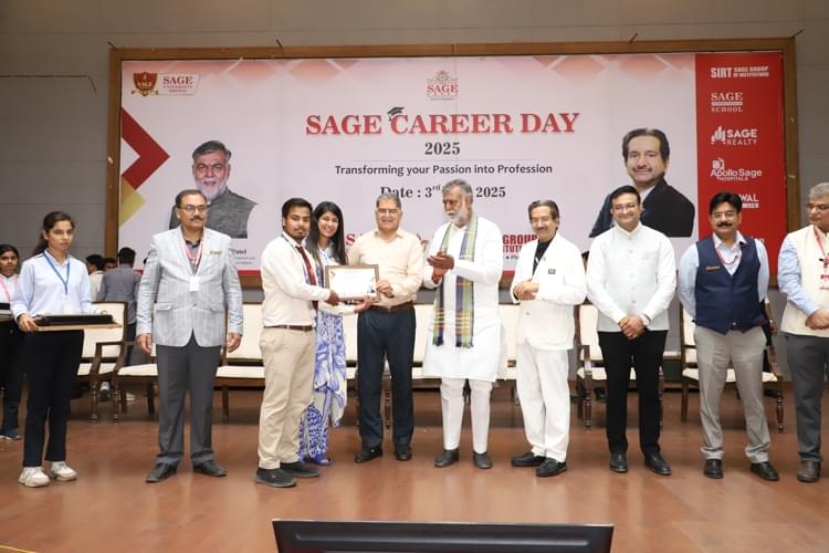 SAGE University Bhopal Career Day photo 170