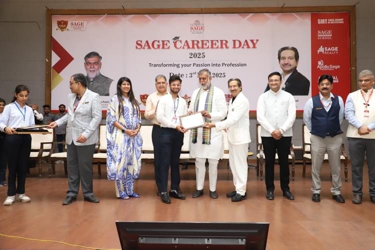 SAGE University Bhopal Career Day photo 169