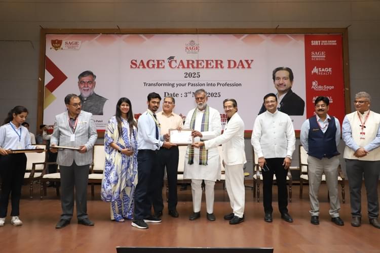 SAGE University Bhopal Career Day photo 168