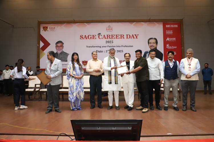 SAGE University Bhopal Career Day photo 166
