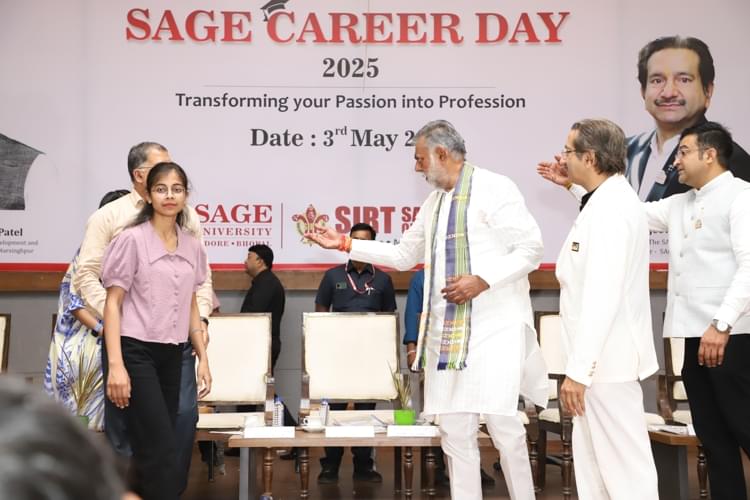 SAGE University Bhopal Career Day photo 182