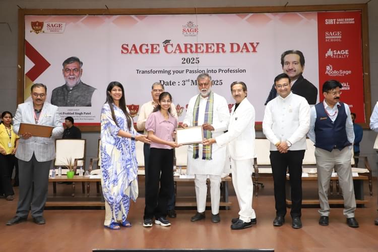 SAGE University Bhopal Career Day photo 181