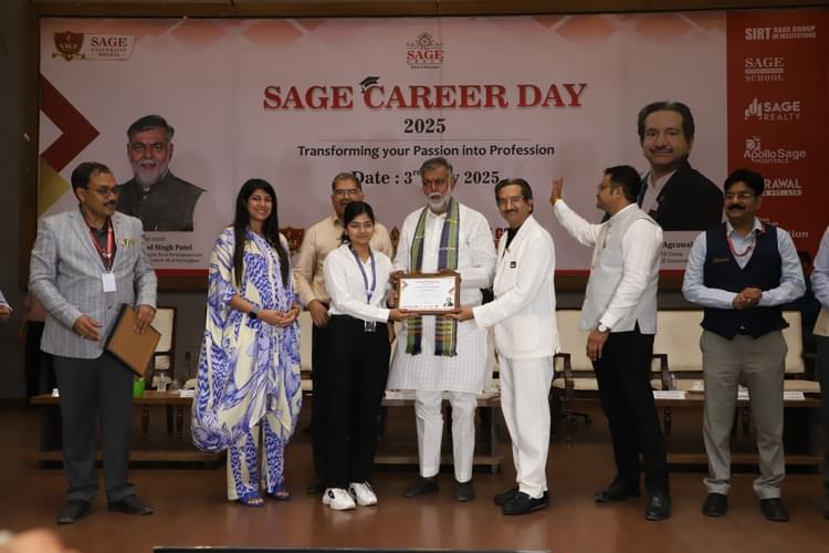 SAGE University Bhopal Career Day photo 179