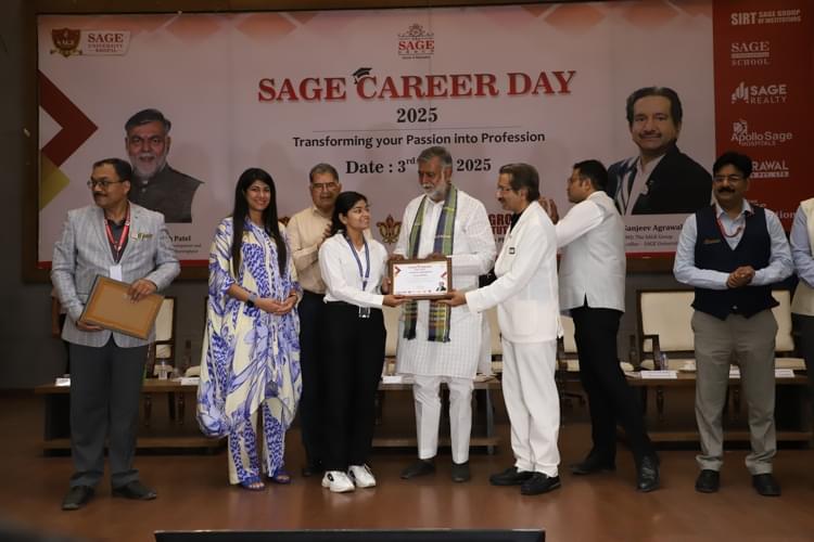 SAGE University Bhopal Career Day photo 178