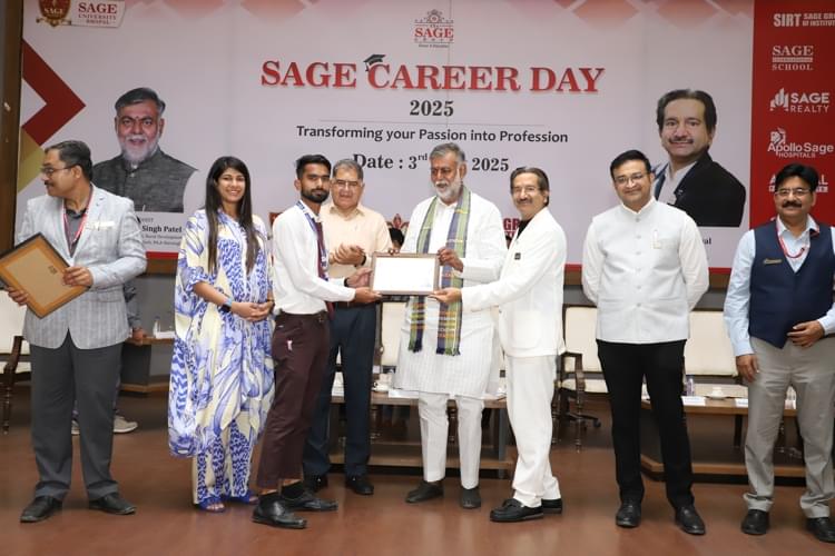 SAGE University Bhopal Career Day photo 176