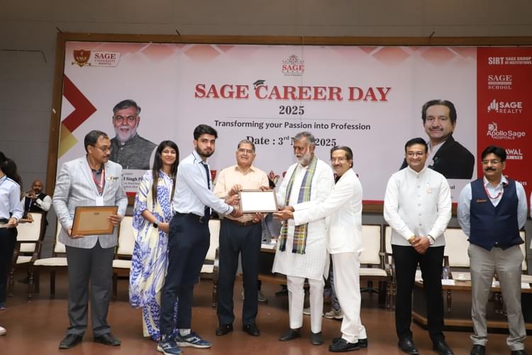 SAGE University Bhopal Career Day photo 174