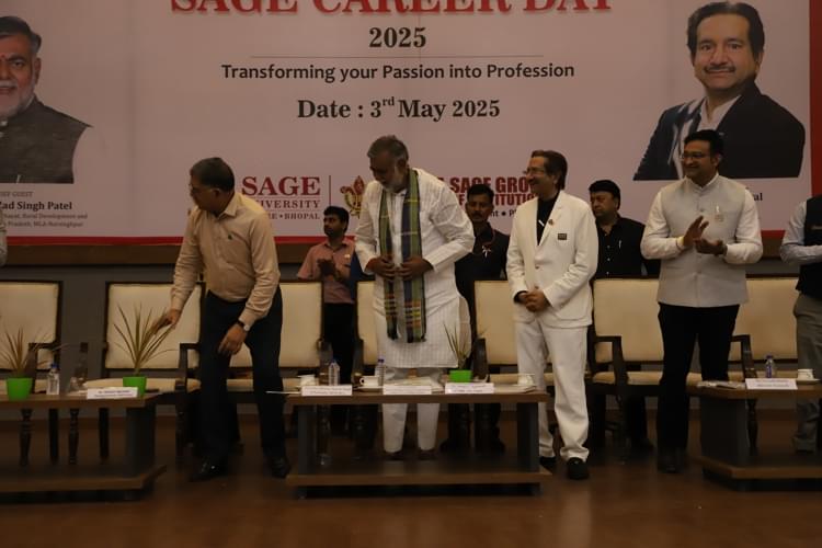 SAGE University Bhopal Career Day photo 187