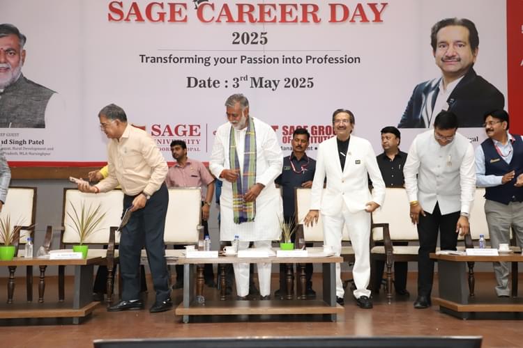 SAGE University Bhopal Career Day photo 186