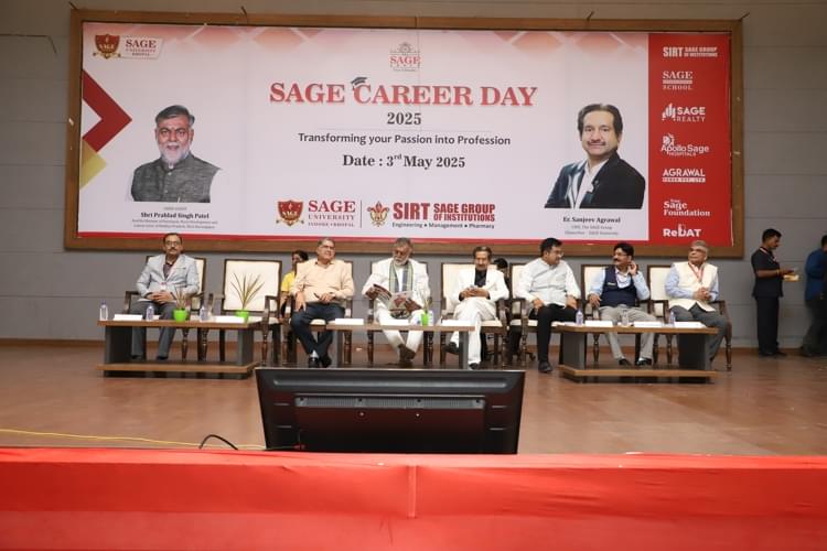 SAGE University Bhopal Career Day photo 200