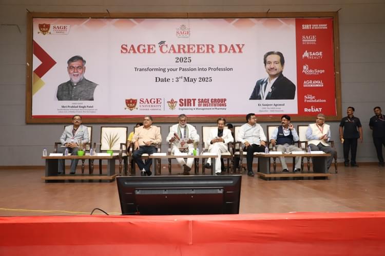 SAGE University Bhopal Career Day photo 199