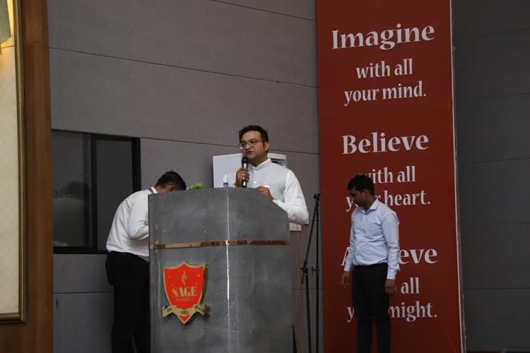 SAGE University Bhopal Career Day photo 217