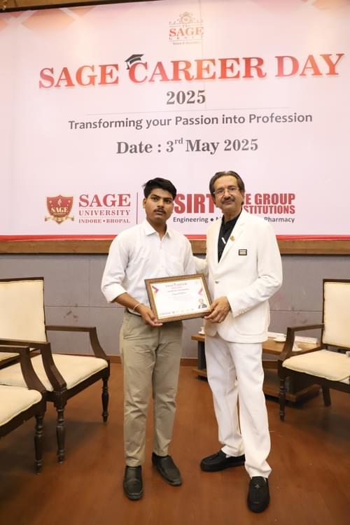 SAGE University Bhopal Career Day photo 234