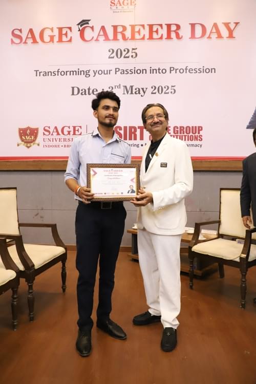 SAGE University Bhopal Career Day photo 233