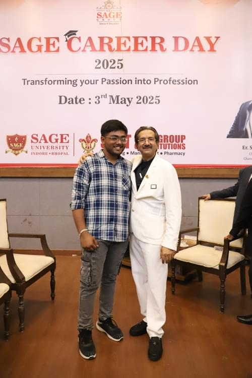 SAGE University Bhopal Career Day photo 237