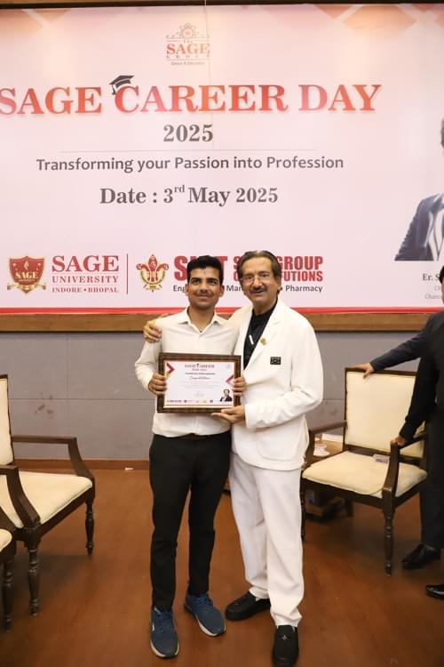 SAGE University Bhopal Career Day photo 236