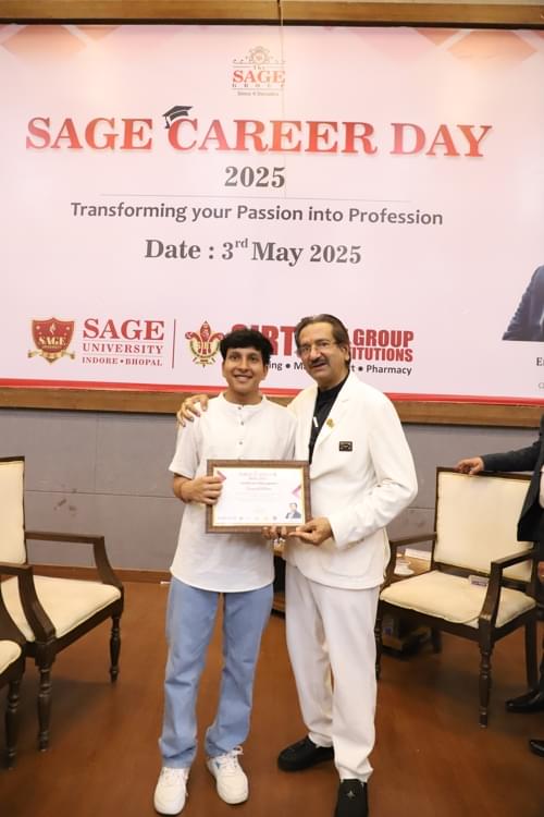 SAGE University Bhopal Career Day photo 238