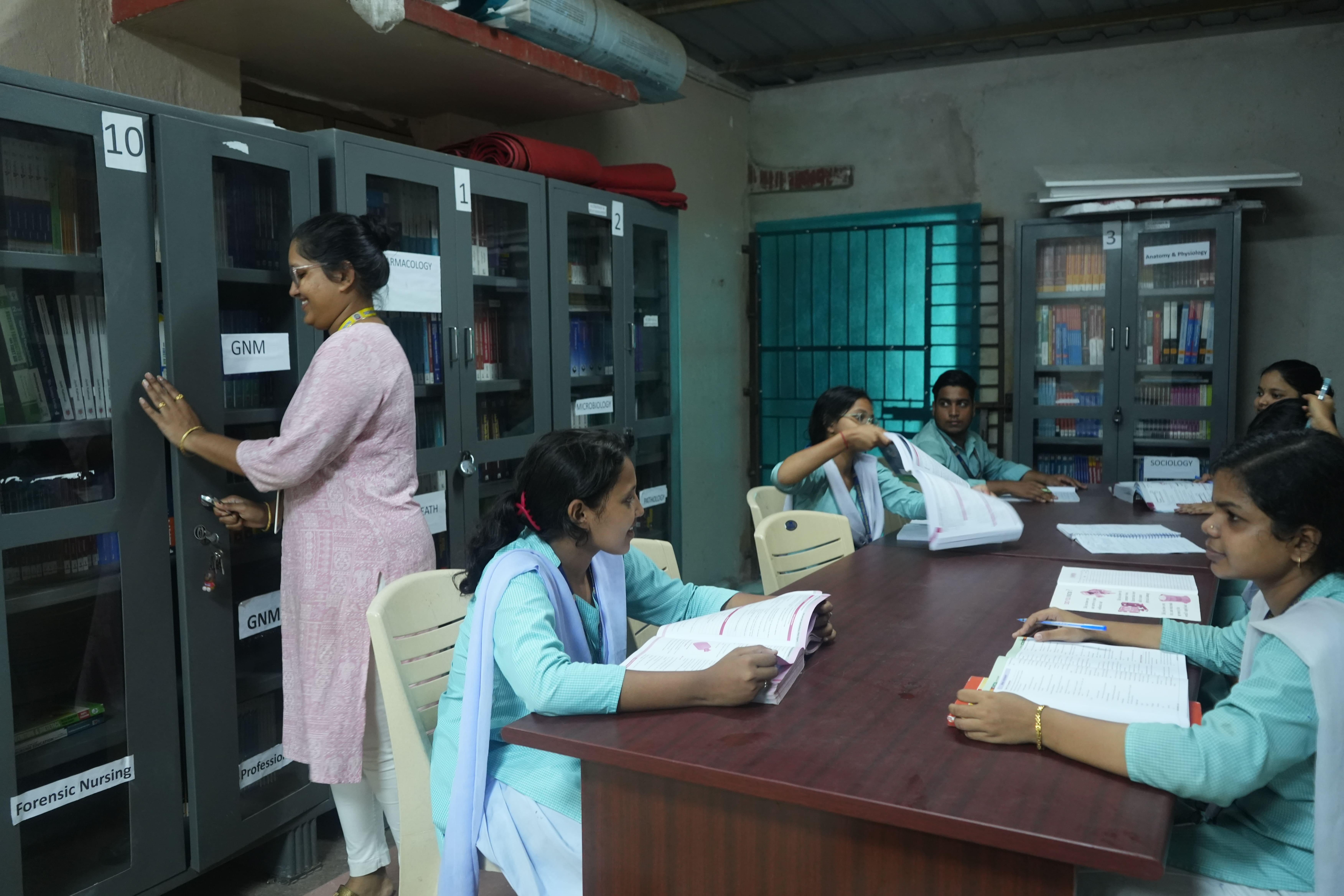Vivekanand College of Nursing Library Images photo 2
