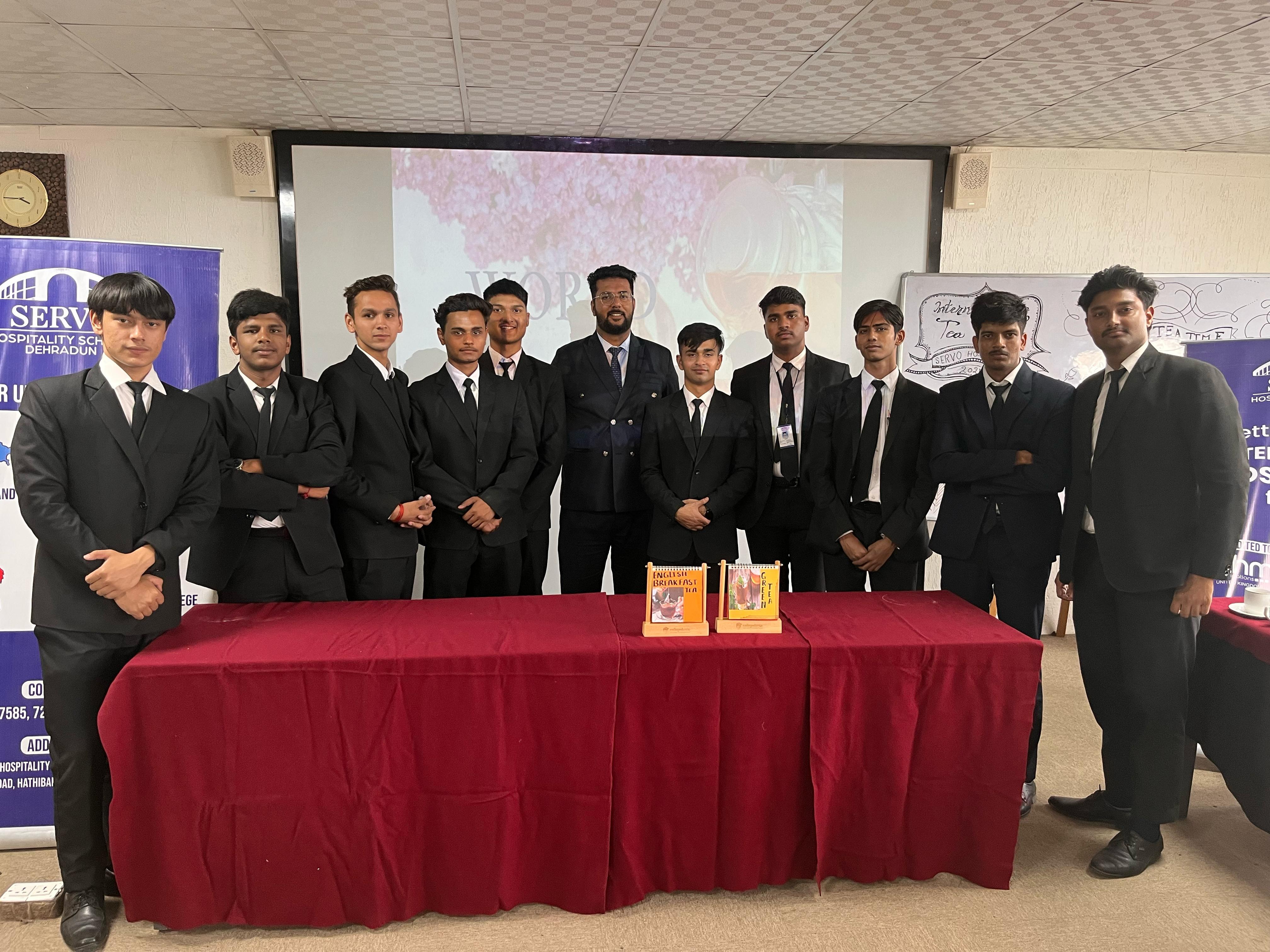 Servo Hospitality School Dehradun International Tea Day photo 7