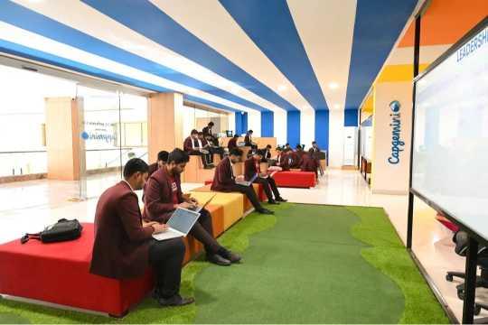 Technocrats Institute of Technology MBA Bhopal Capgemini Code Experience Lab photo 7