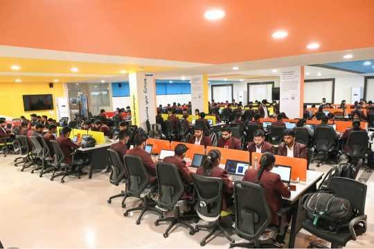 Technocrats Institute of Technology MBA Bhopal Capgemini Code Experience Lab photo 9