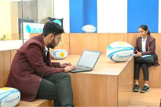 Technocrats Institute of Technology MBA Bhopal Capgemini Code Experience Lab photo 11