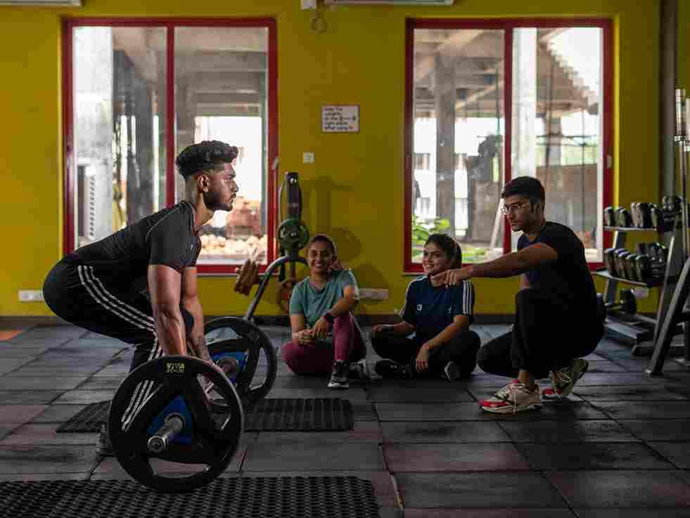 Parul University Inside the gym and fitness amenities photo 4