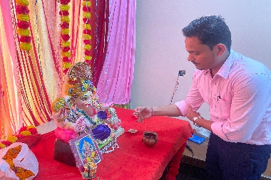 Pratap University Jaipur Ananta Chaturdashi photo 3