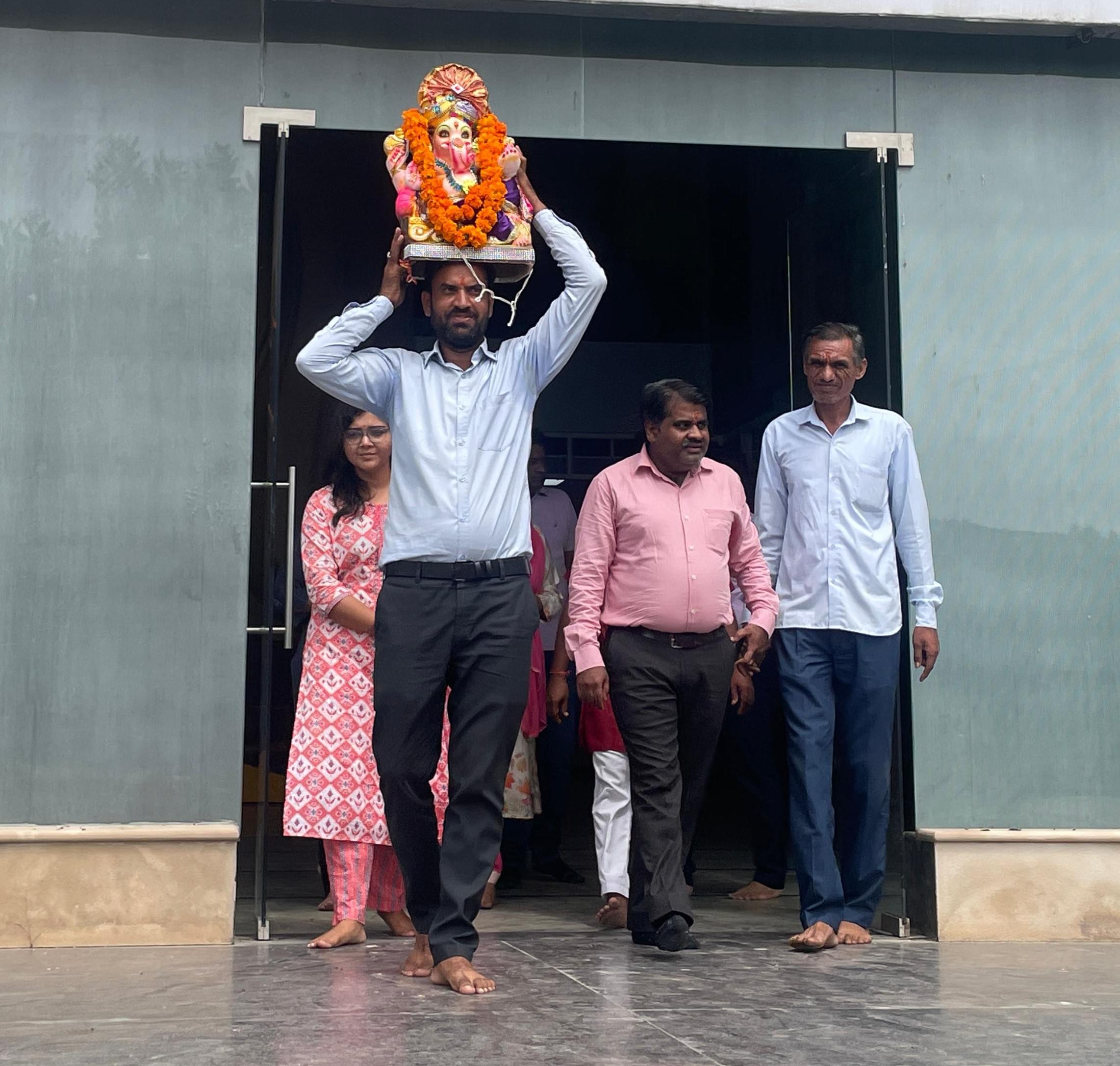 Pratap University Jaipur Ananta Chaturdashi photo 17