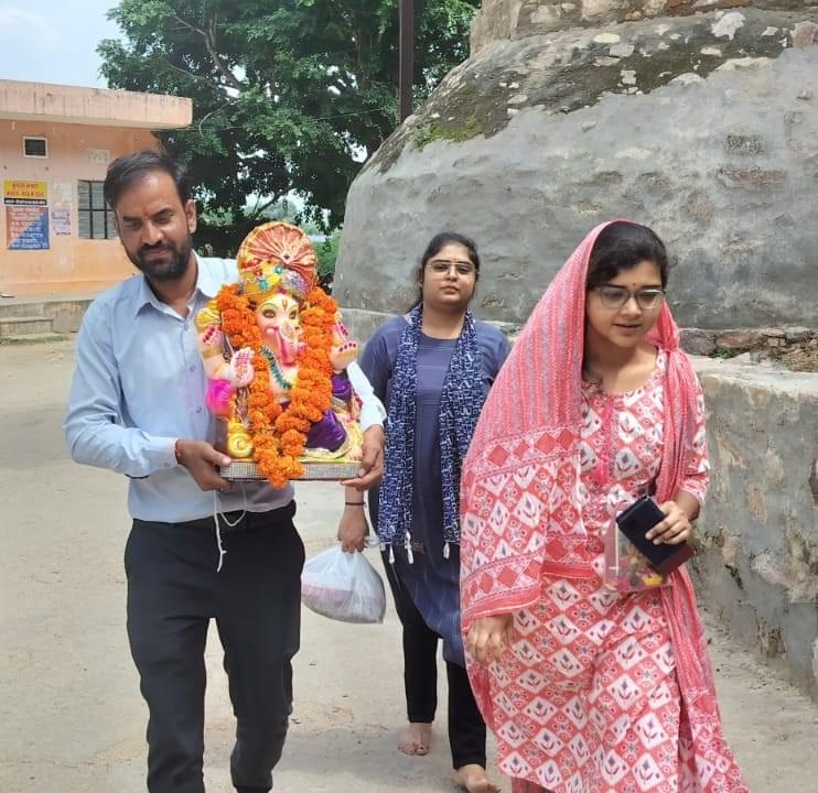 Pratap University Jaipur Ananta Chaturdashi photo 18