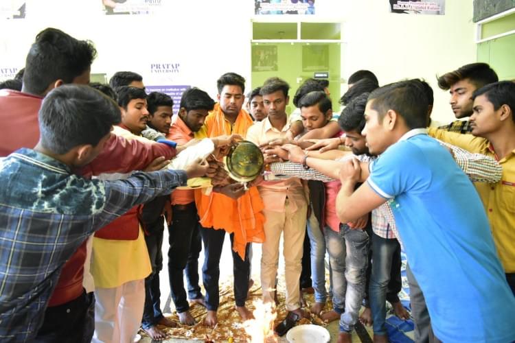 Pratap University Jaipur Basant Panchami photo 5