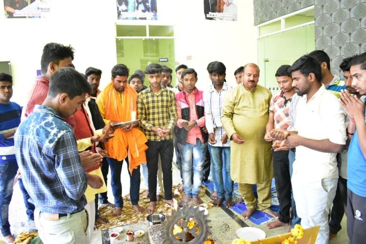 Pratap University Jaipur Basant Panchami photo 7