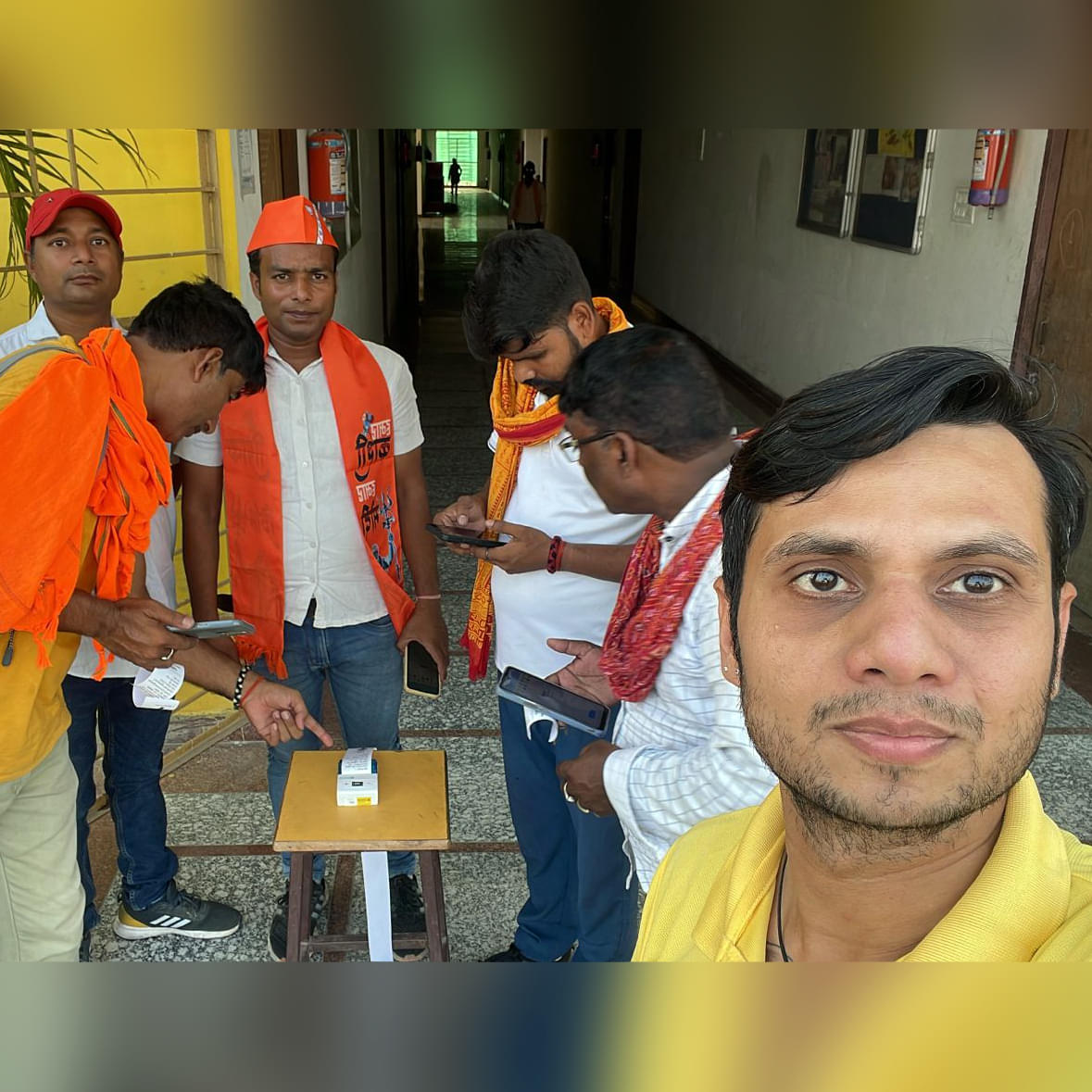 Pratap University Jaipur Electronic Voter Slip Campaigning in Varansi -Lok Sabha Elections 2024 photo 6