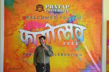 Pratap University Jaipur Holi Celebration photo 13