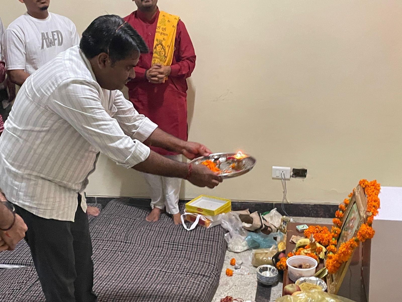 Pratap University Jaipur Janmashtami Puja photo 9