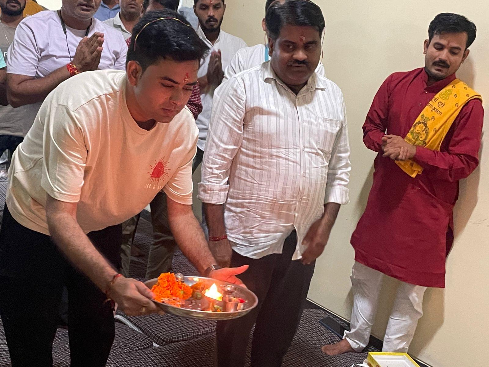 Pratap University Jaipur Janmashtami Puja photo 10