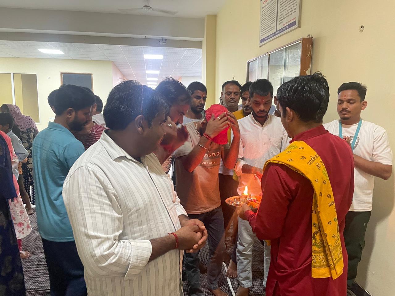 Pratap University Jaipur Janmashtami Puja photo 15