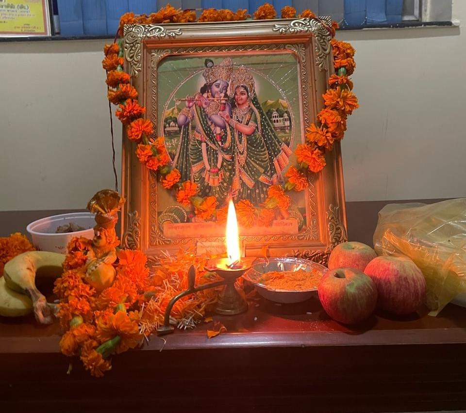Pratap University Jaipur Janmashtami Puja photo 17