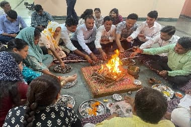 Pratap University Jaipur Maa Durga Navami Puja photo 7