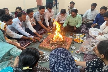 Pratap University Jaipur Maa Durga Navami Puja photo 8