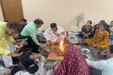 Pratap University Jaipur Maa Durga Navami Puja photo 10