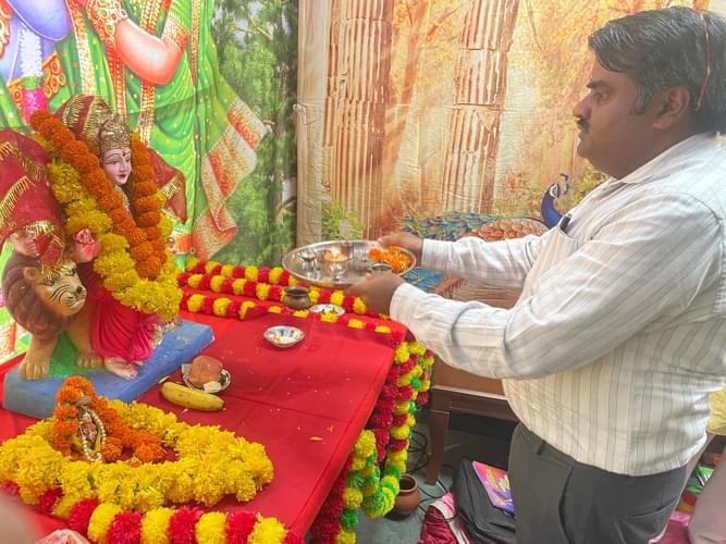 Pratap University Jaipur Maa Durga Sthapana photo 9