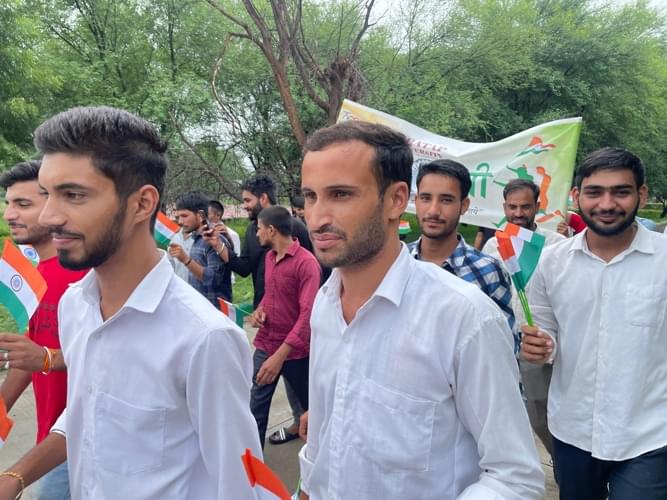 Pratap University Jaipur Tiranga Rally photo 5