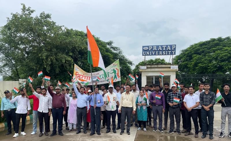 Pratap University Jaipur Tiranga Rally photo 2