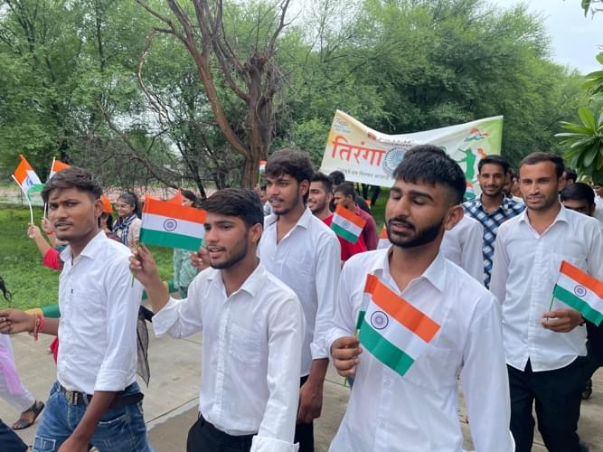 Pratap University Jaipur Tiranga Rally photo 6