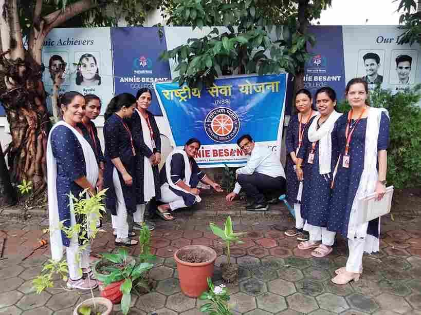 Annie Besant College Indore Green Initiative photo 1